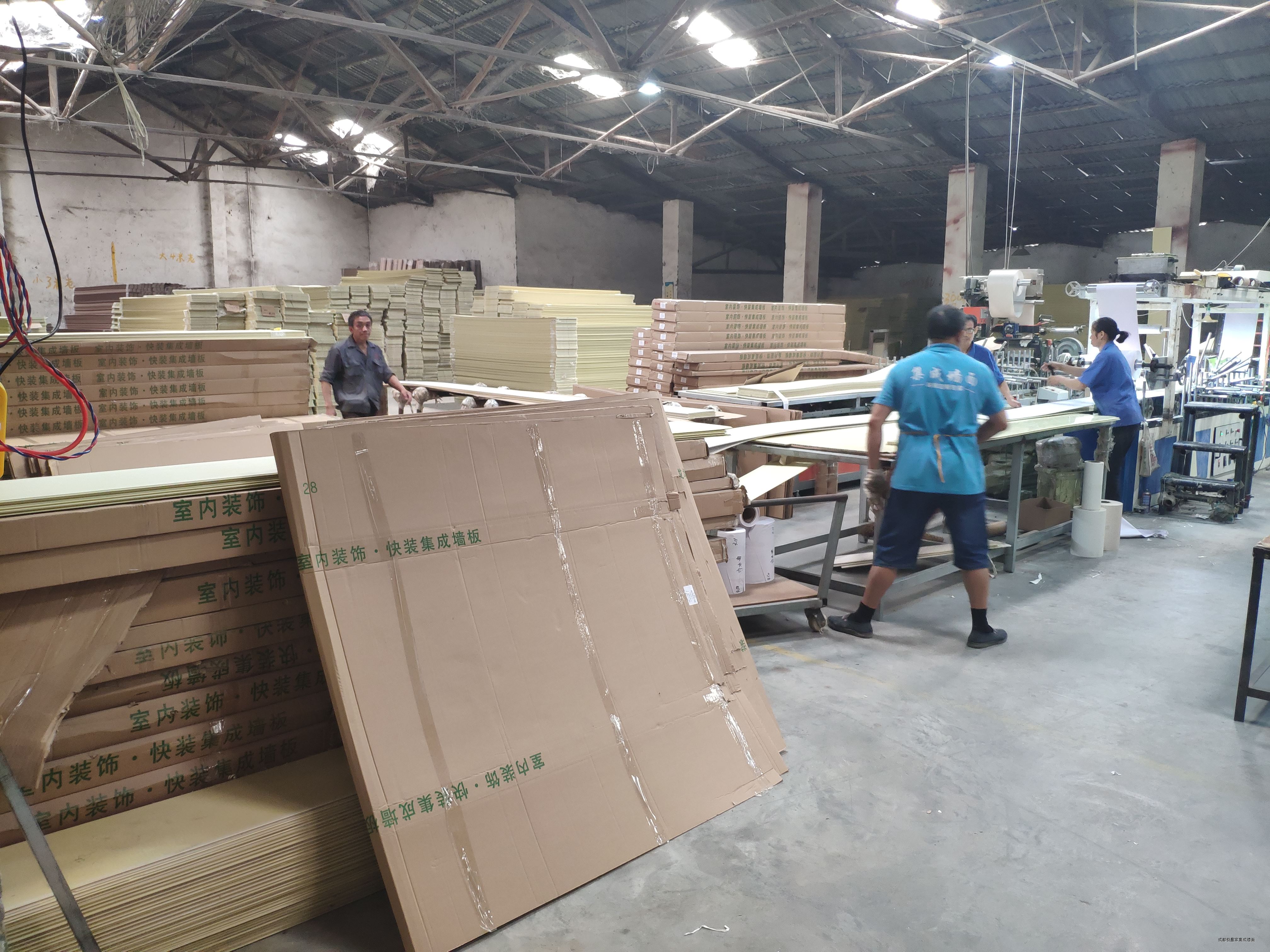 集成墙板厂家实拍场景