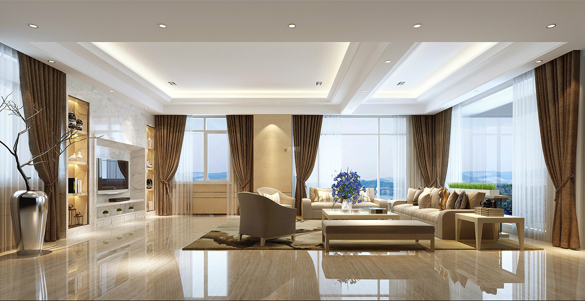 环保集成墙面装修的房间