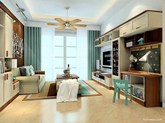 集成墙板家装的效果